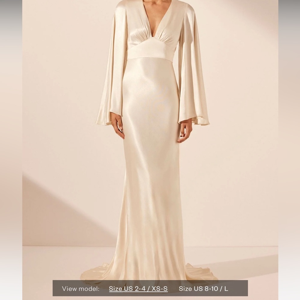 Shona Joy - La Lune Backless Maxi Dress - Cream
